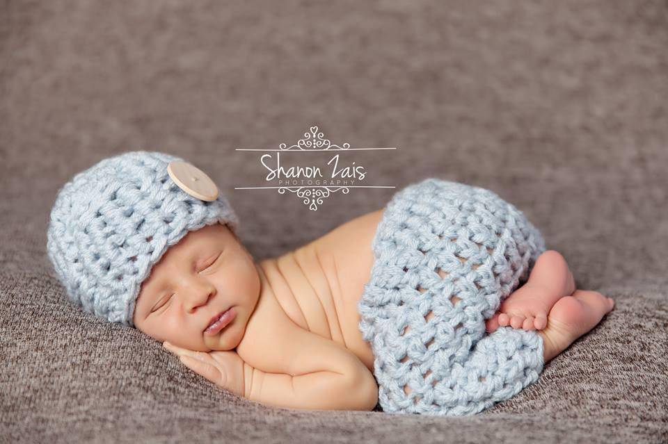 Newborn hat sales and pants set