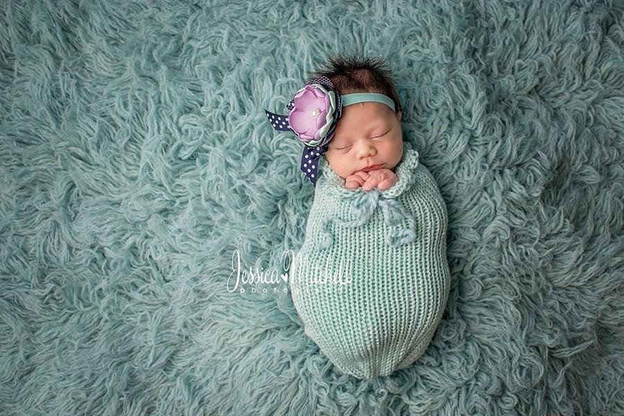 Newborn photography swaddle outlet sack