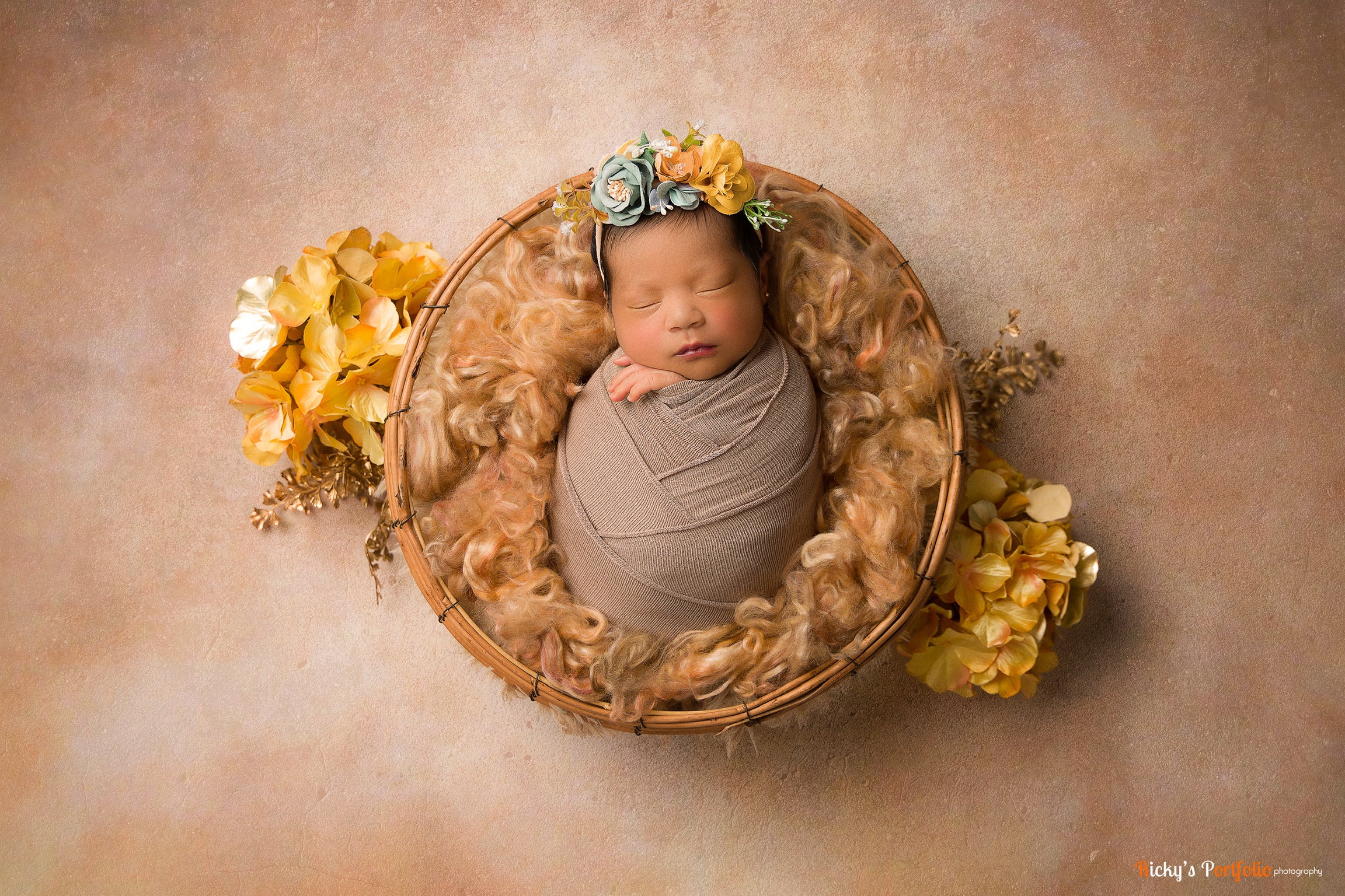Deer Design Infant Photography Prop -Brown | Cute Photo Props