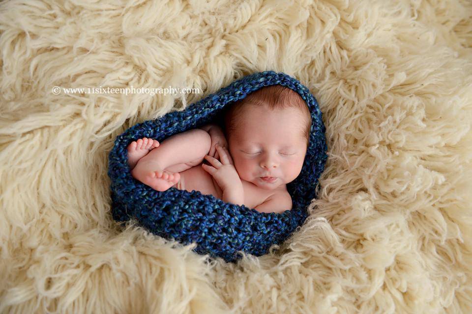 Midnight Blue Baby Bowl Newborn Egg – Beautiful Photo Props