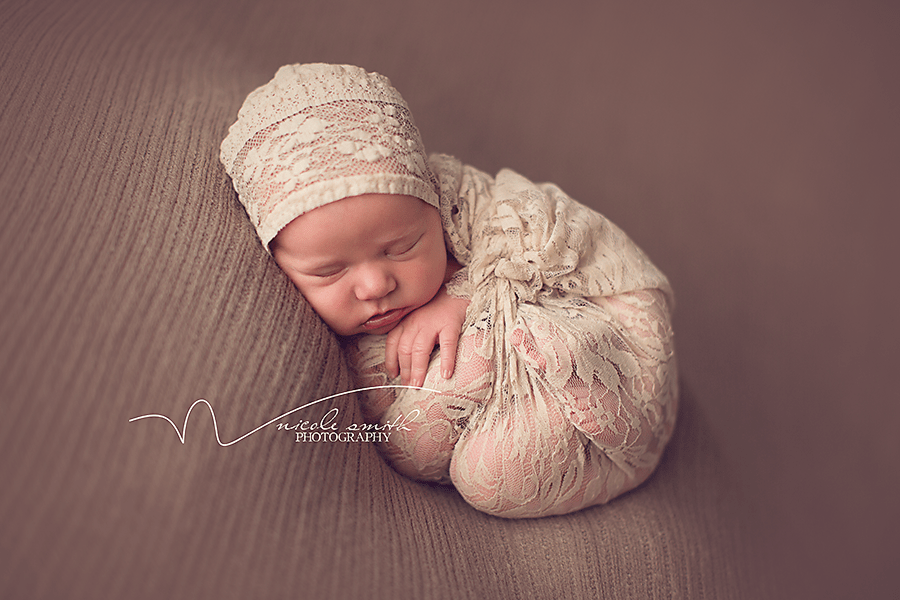 Stretch Lace Wrap in Beige - Beautiful Photo Props