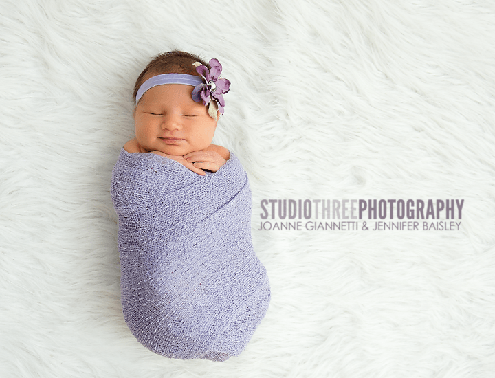 Lilac Stretch Knit Baby Wrap – Beautiful Photo Props