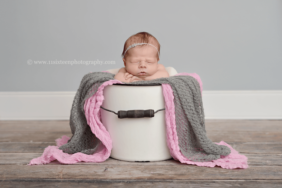 SET Gray Mohair Knit Baby Wrap and Pink Cheesecloth Cheese Cloth Wrap - Beautiful Photo Props