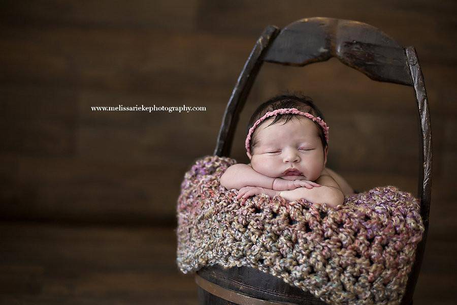 Pink Tattered Fabric Halo Tieback Headband - Beautiful Photo Props