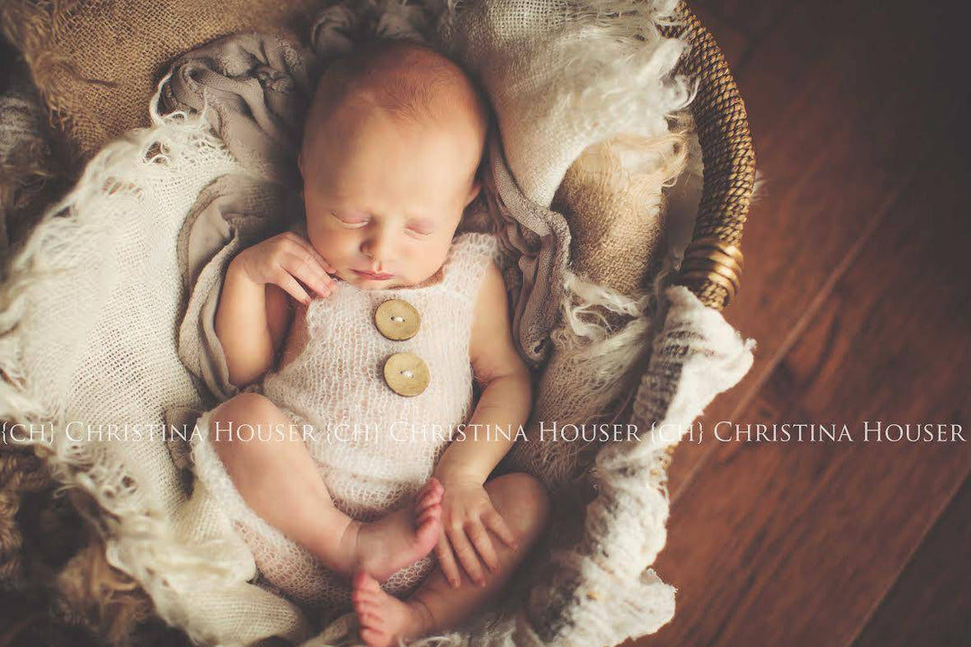 Jack Denim Overalls / newest Newborn / Photo Prop / Handmade / First Photoshoot